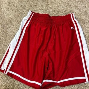 NWOT Russell Athletic Shorts Red XL